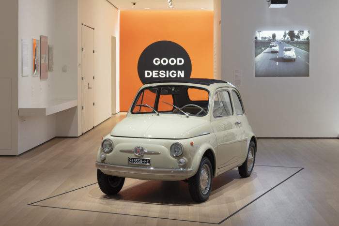 La FIAT 500 a New York al centro di una mostra che racconta la storia del design industriale