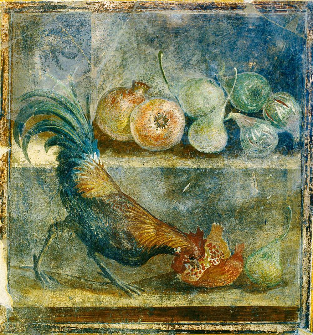 An exhibition at Oxford's Ashmolean Museum examines the culinary habits of the Pompeians