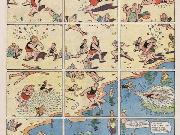 Gasoline Alley, a classic comic strip: an exhibition on the famous strip in Bologna