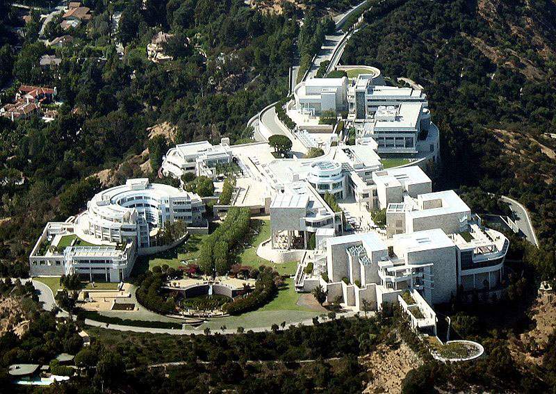 California wildfires threaten the Getty Museum in Los Angeles.