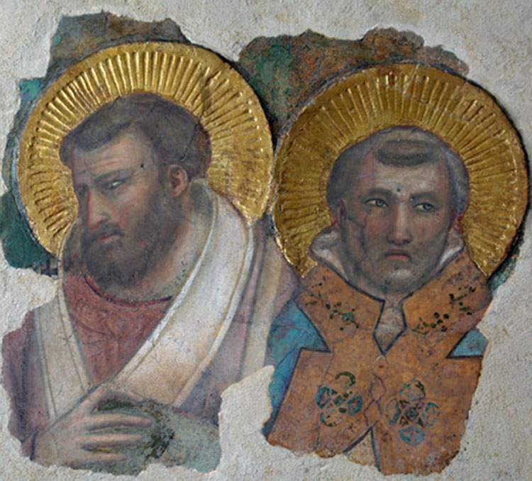L'Opificio delle Pietre Dure présente la restauration du fragment de Giotto au Vatican