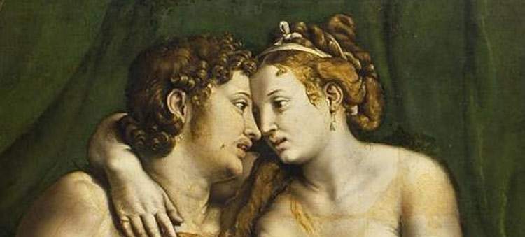 Mantua, the erotic Giulio Romano is on display at Palazzo Te.