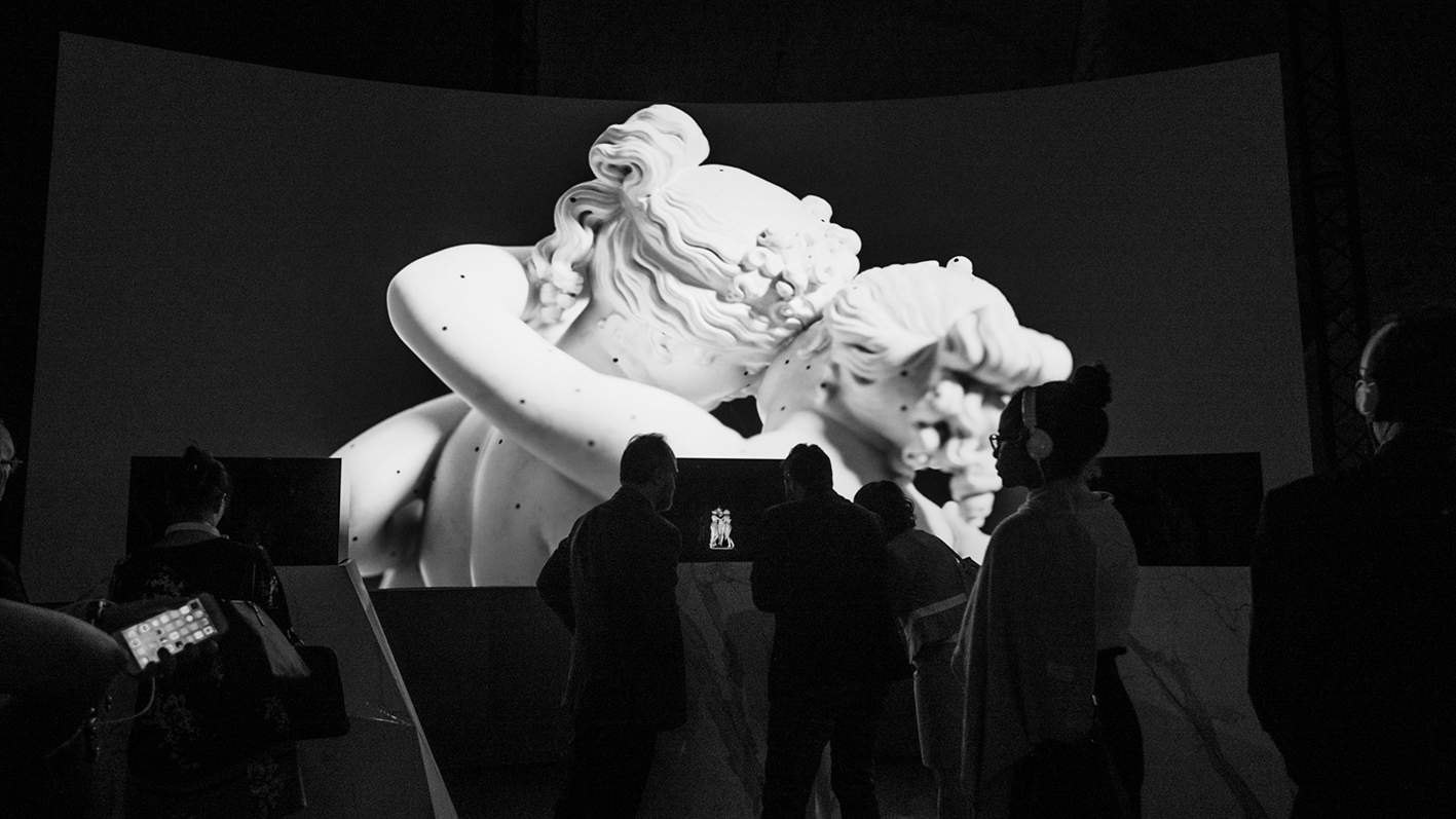 The relationship between Canova and Carrara in a multimedia exhibition at the CARMI Museum in the city of marbles