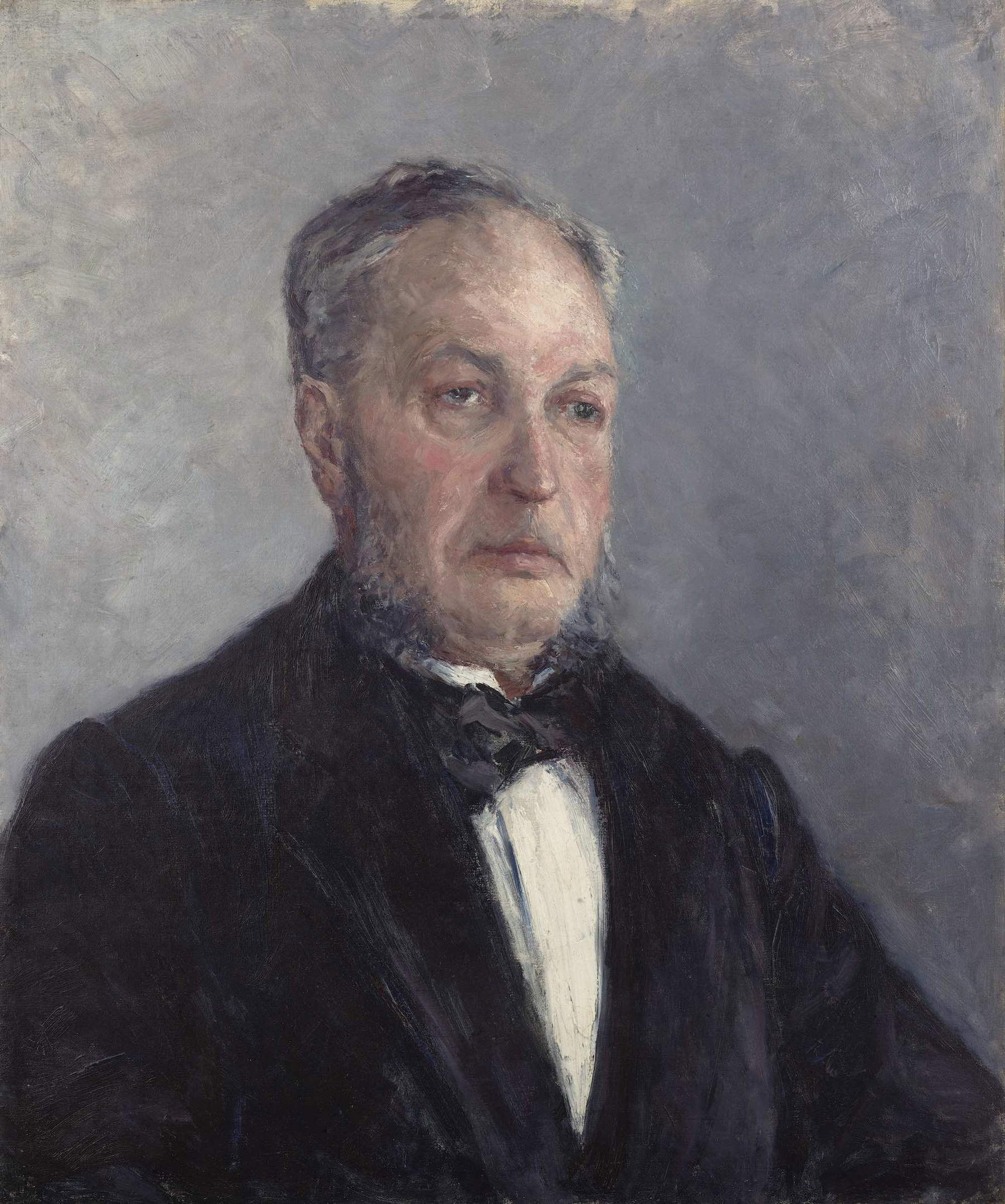 Gustave Caillebotte, Porträt von Jean Daurelle (um 1885; Öl auf Leinwand, 65,4 x 54,4 cm; Paris, Musée d'Orsay) Gustave Caillebotte, Porträt von Jean Daurelle (um 1885; Öl auf Leinwand, 65,4 x 54,4 cm; Paris, Musée d'Orsay)