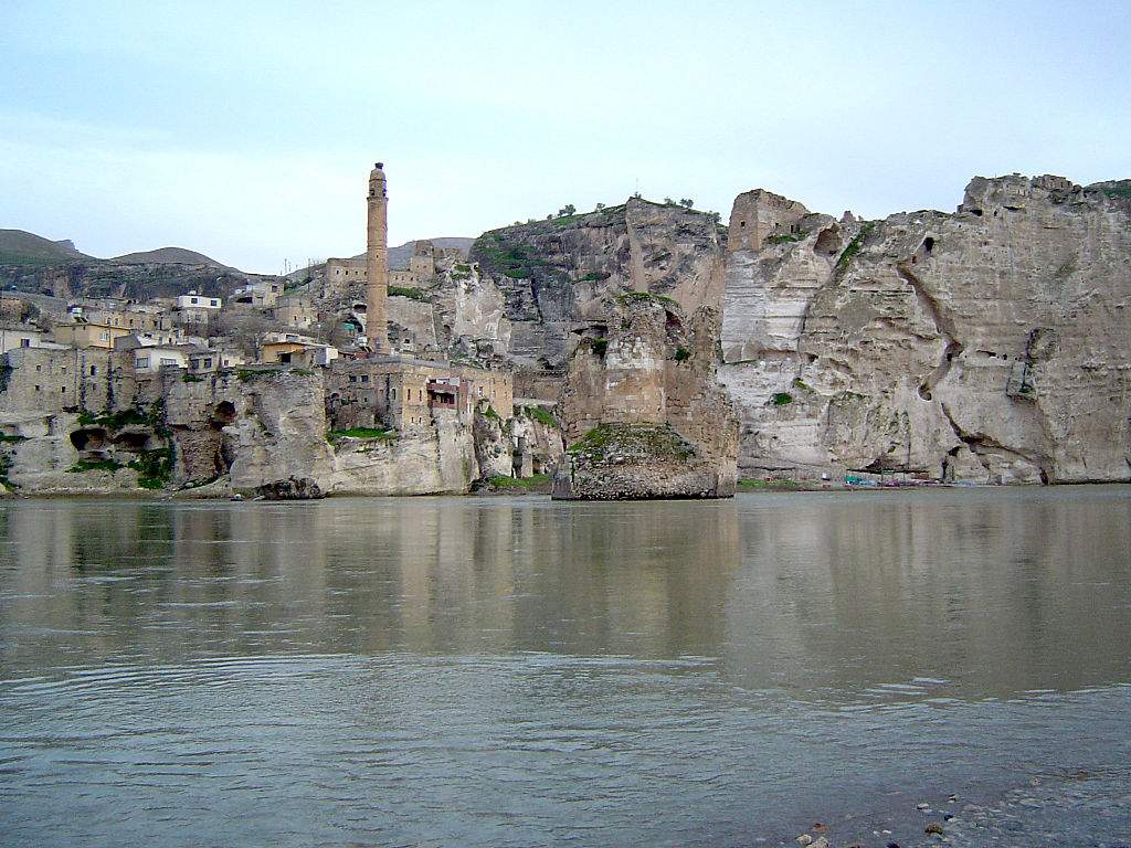 Turquie, l'ancienne ville de Hasankeyf est sur le point d'être inondée par l'eau pour la construction d'un immense barrage.