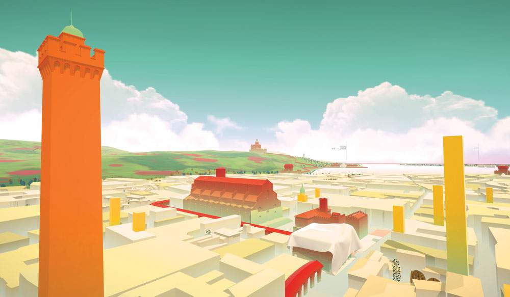 What does Bologna look like and what will it be like? A virtual reality app arrives at Palazzo Pepoli to find out