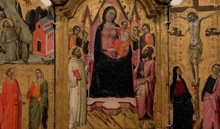 Florence, exchange of works between Uffizi and Accademia with three fourteenth-century triptychs