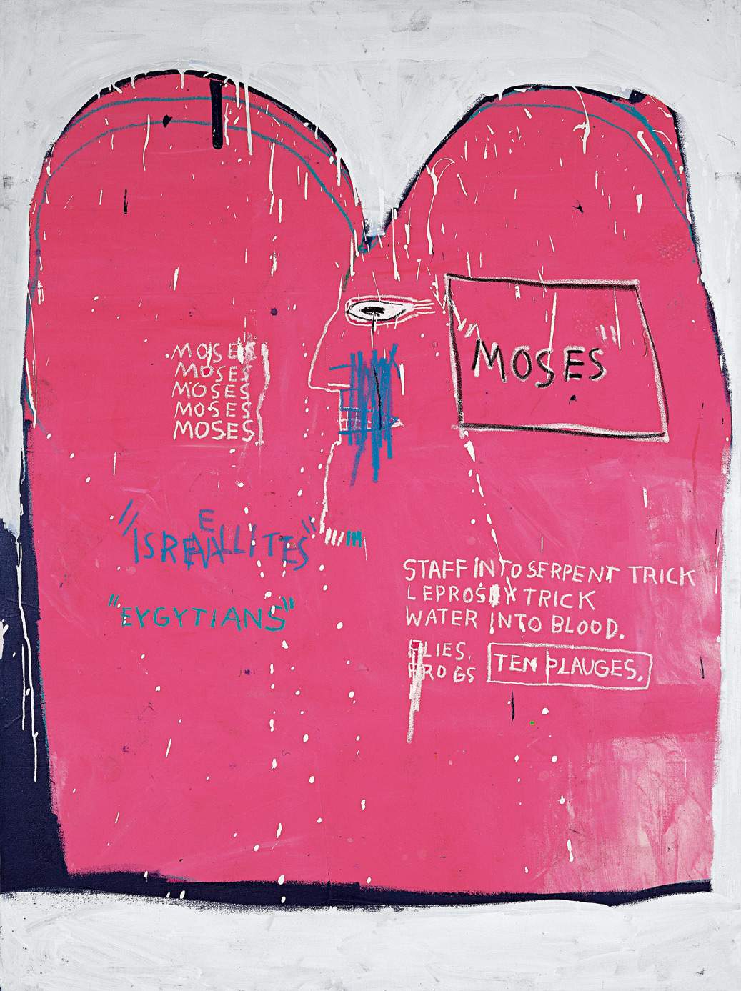 Une œuvre de Basquiat arrive à Vicenza. 