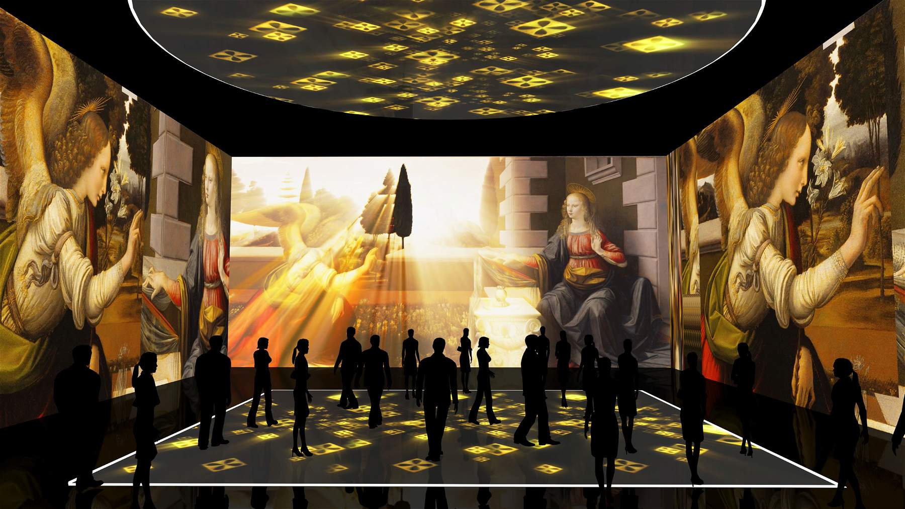 A Milano, Leonardo da Vinci è anche in 3D: alla Fabbrica del Vapore un evento multisensoriale