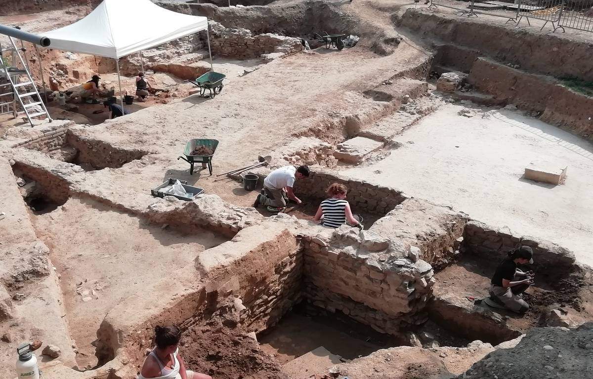 Outstanding discovery in Lyon, a Roman quarter, scene of a great victory of Septimius Severus, resurfaces