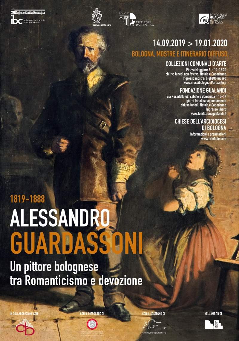 A widespread exhibition in Bologna to mark the bicentenary of the birth of Romantic painter Alessandro Guardassoni