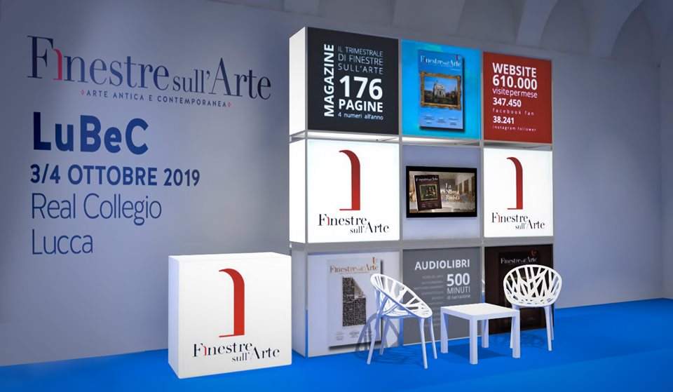 Finestre Sull'Arte présent avec son propre stand à LuBeC 2019