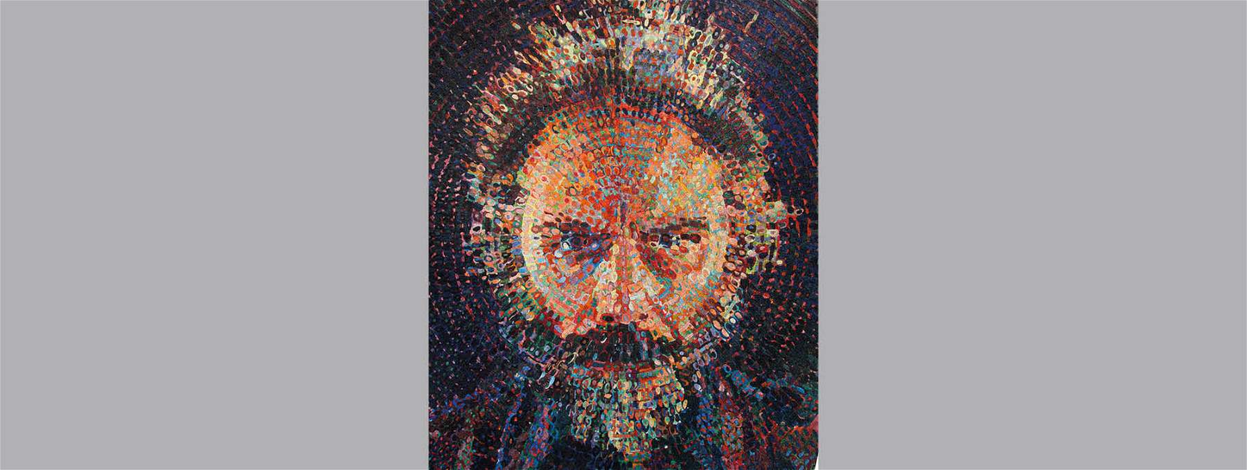 In Ravenna, Chuck Close's mosaics displayed in an exhibition