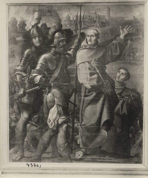 Ludovico Carracci, San Bernardino de Siena libera Carpi (1619)