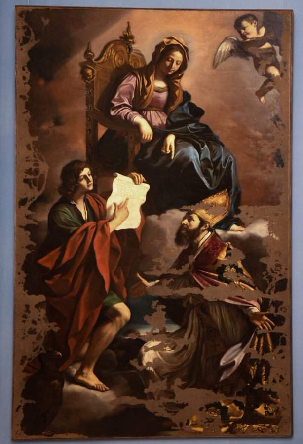 Guercino work stolen in 2014 returns to view after restoration. On display at the Galleria Estense in Modena