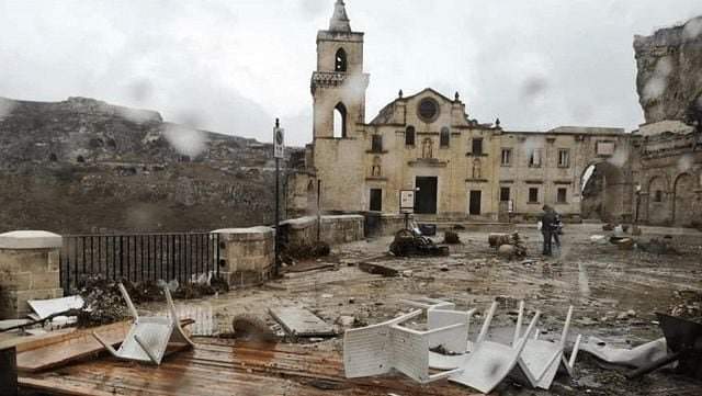 Matera returns to normal after flooding. MiBACT checks damage to hypogea