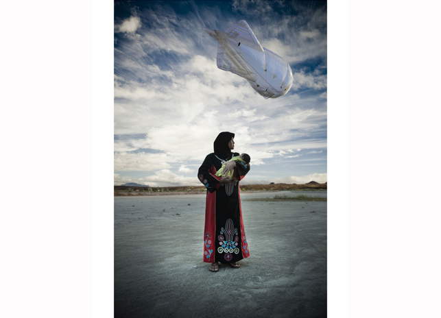 Matteo Basil&egrave;, Thisoriented #1 (2009; stampa lambda su carta montata su alluminio, 177 x 125 cm)