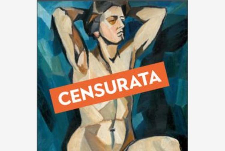 Instagram censure la vidéo promotionnelle de l'exposition de Natalia Goncharova au Palazzo Strozzi en raison de la nudité.