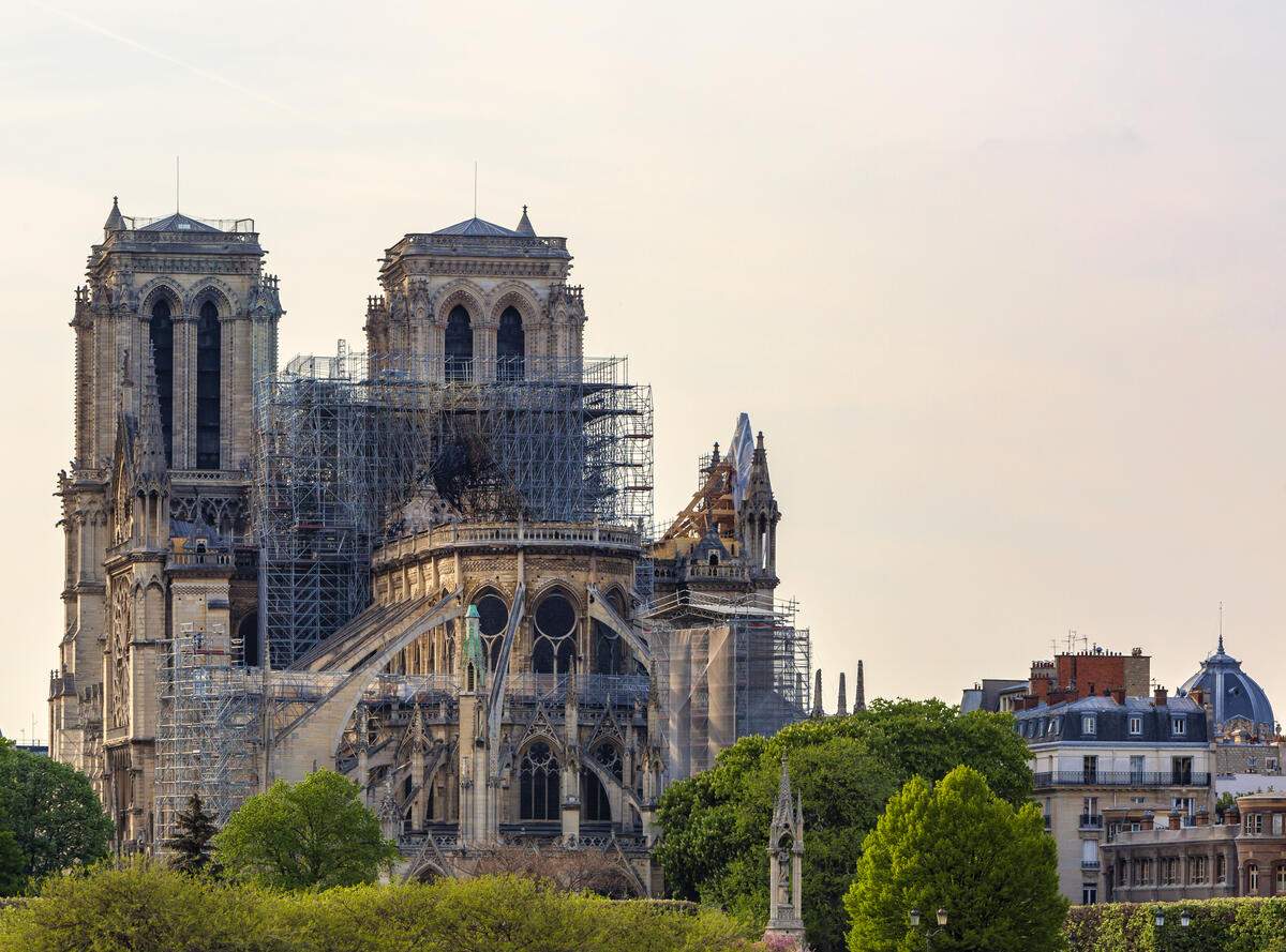 Notre Dame and Easter Island on the list of the 25 most endangered monuments in the world. No Italians on the list