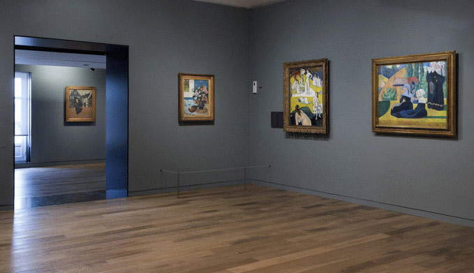 La nueva escuela de Pont-Aven. Foto Cr&eacute;ditos Sophie Cr&eacute;py &copy; Museo de Orsay