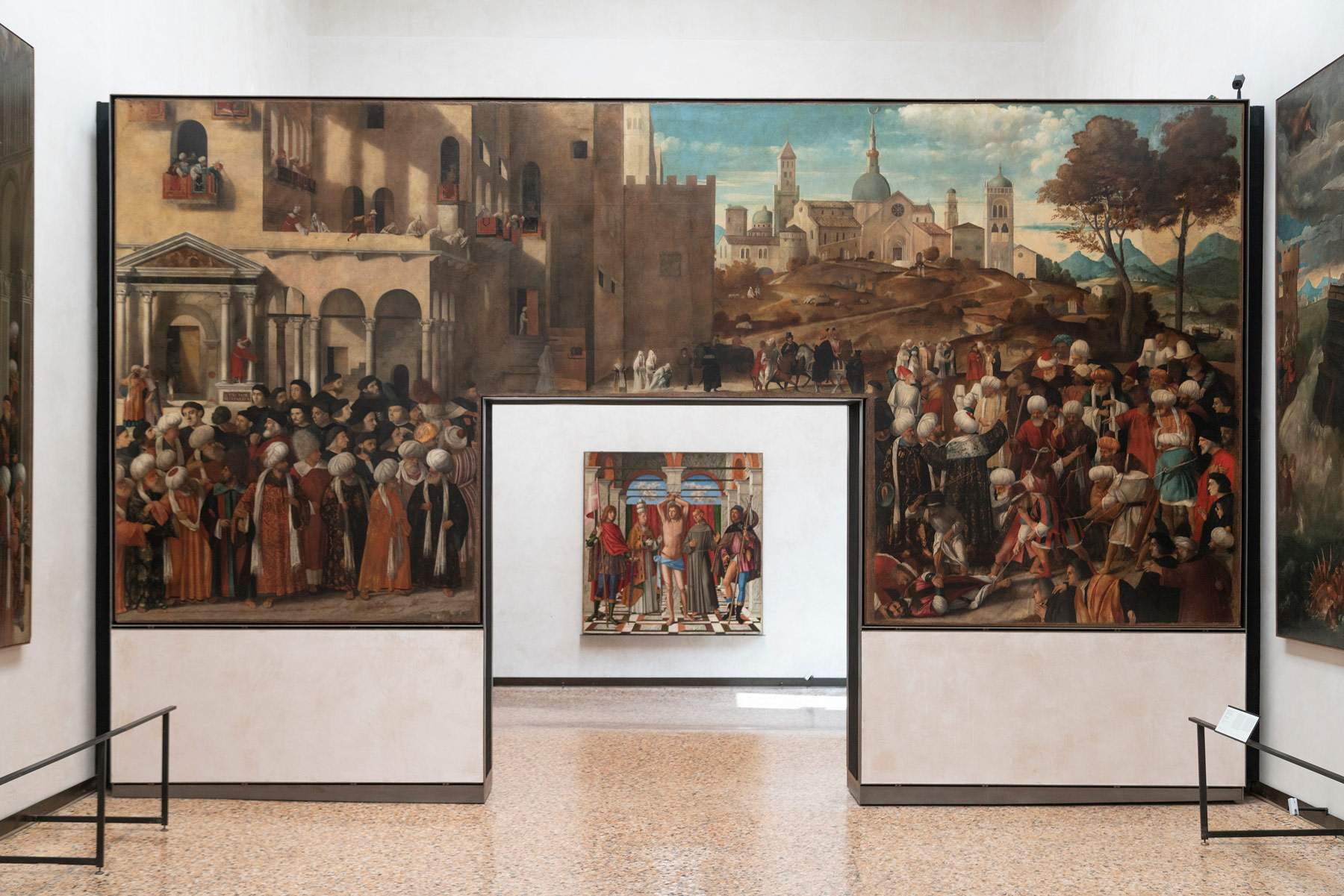 Ouverture des nouvelles salles du XVIe siècle à la Gallerie dell'Accademia à Venise. Les photos