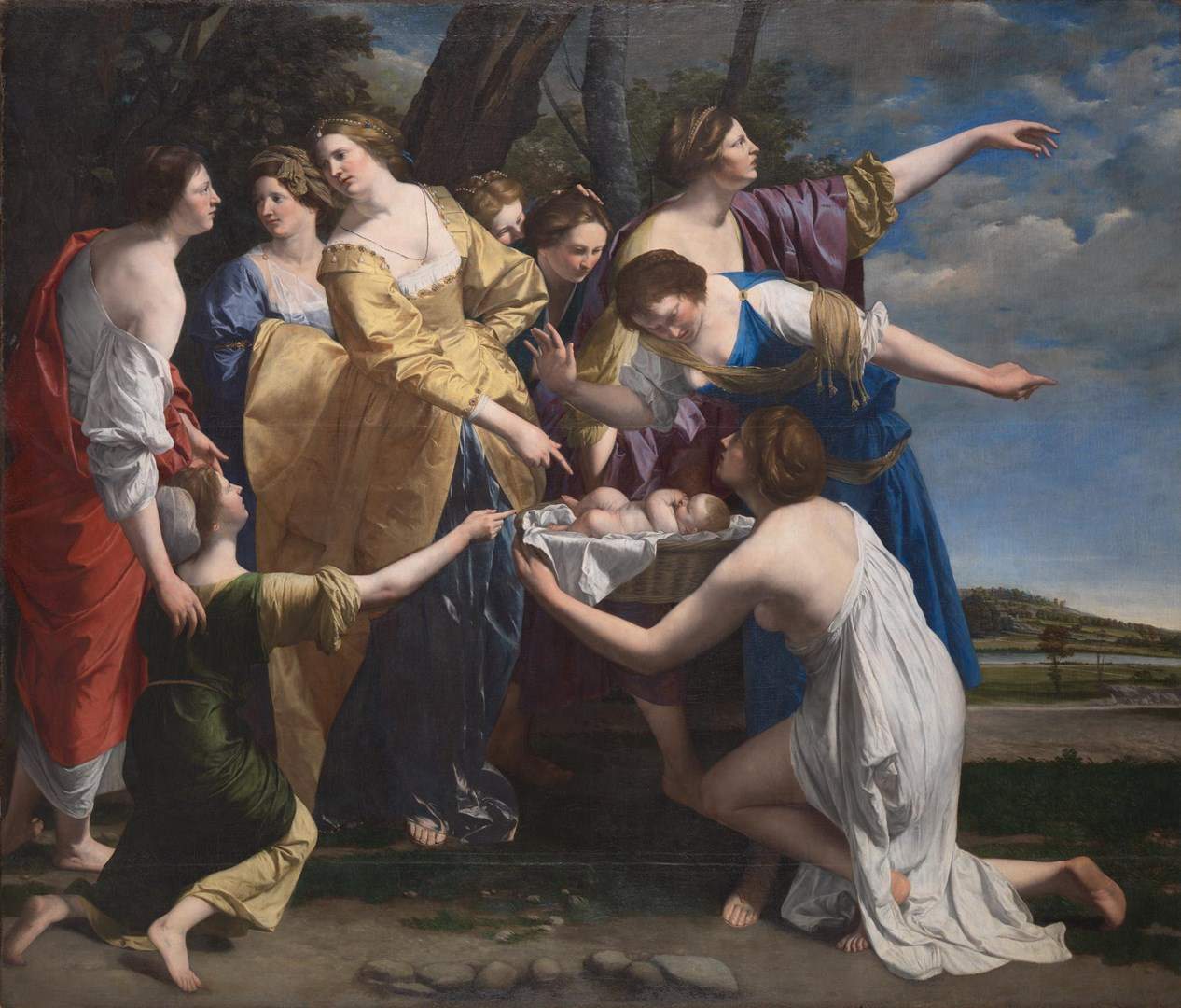 The National Gallery in London acquires a masterpiece by Orazio Gentileschi, the Finding of Moses