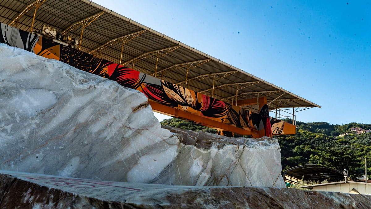 Natural Beauty di Orticanoodles per Calacata Borghini