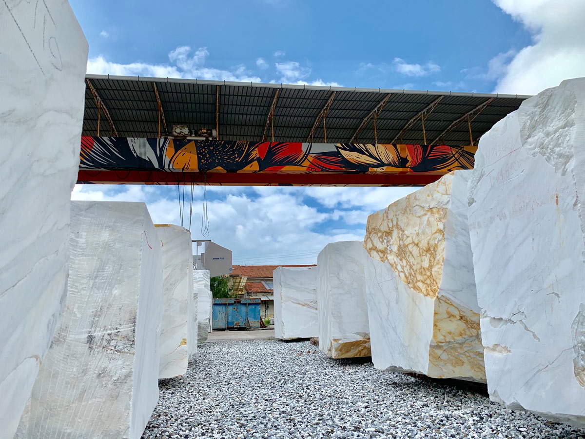 Natural Beauty di Orticanoodles per Calacata Borghini