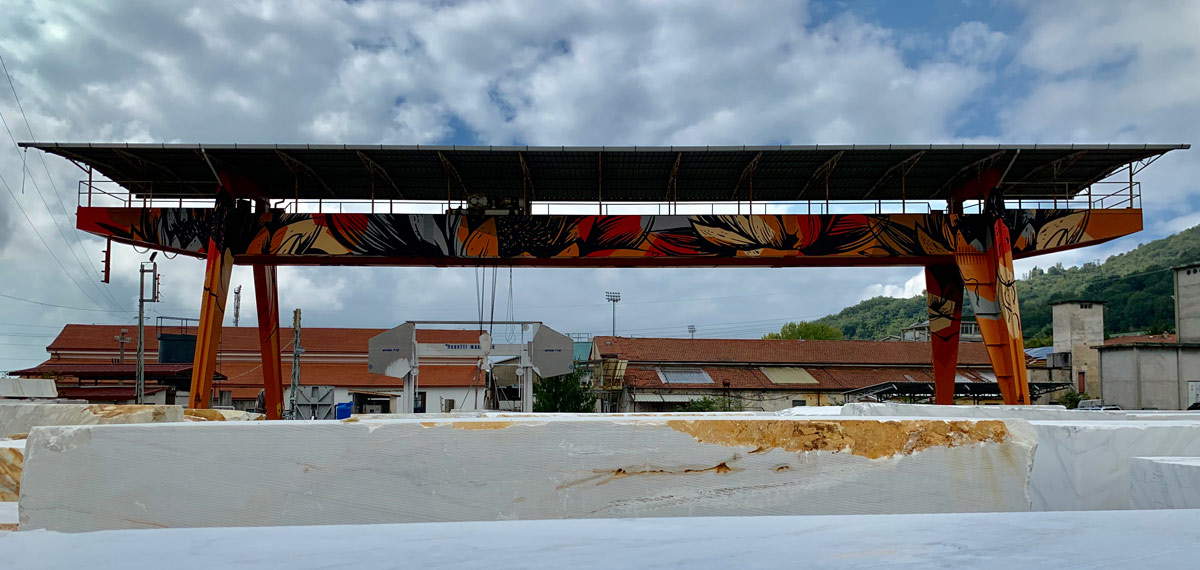 Natural Beauty di Orticanoodles per Calacata Borghini