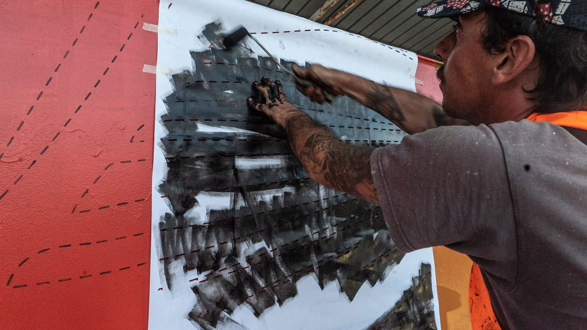 Natural Beauty di Orticanoodles per Calacata Borghini