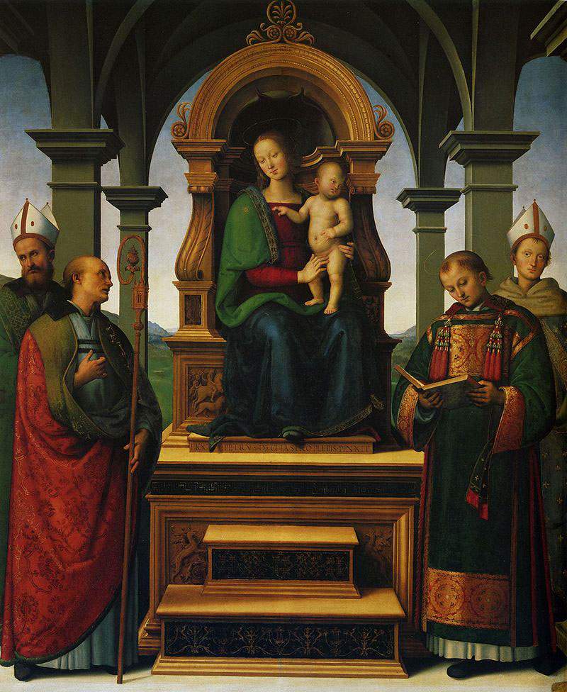 La Pala dei Decemviri del Perugino torna dopo due secoli nella sua collocazione originaria