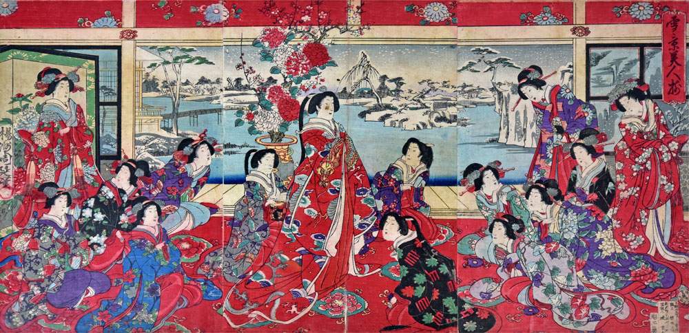 Monza presents Japan, land of geisha and samurai
