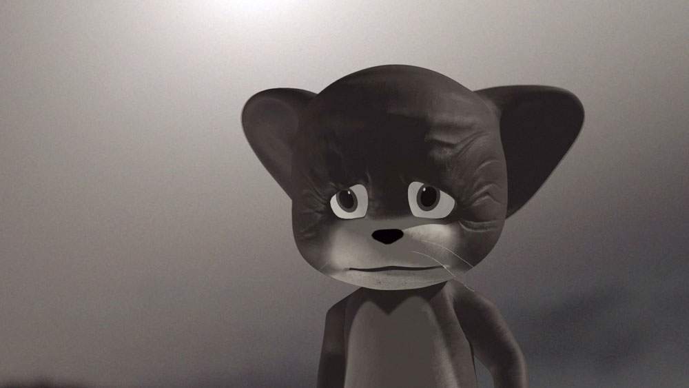 Jerry the mouse stars in video art at Villa Zito