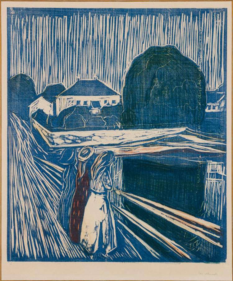 Al MASI di Lugano le incisioni di Gertsch in dialogo con le xilografie di Gauguin e Munch