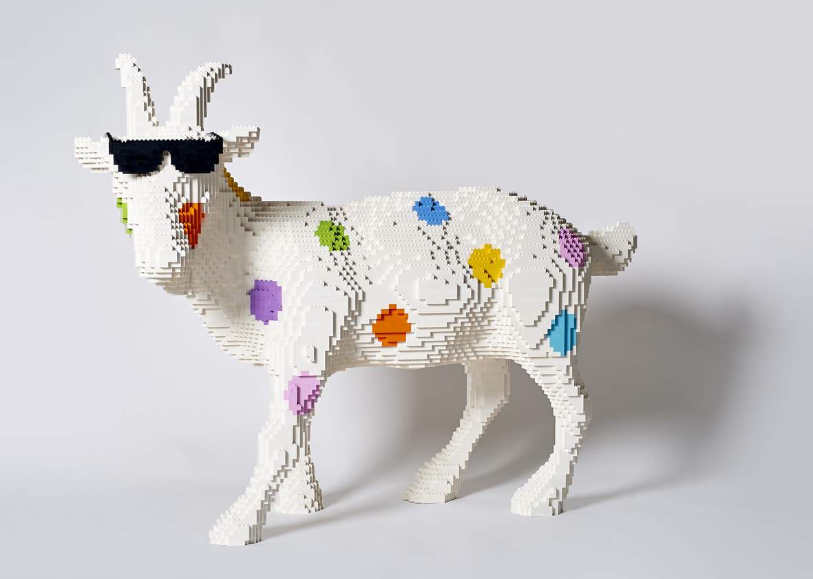 20 œuvres LEGO de Riccardo Zangelmi exposées à Ravenne