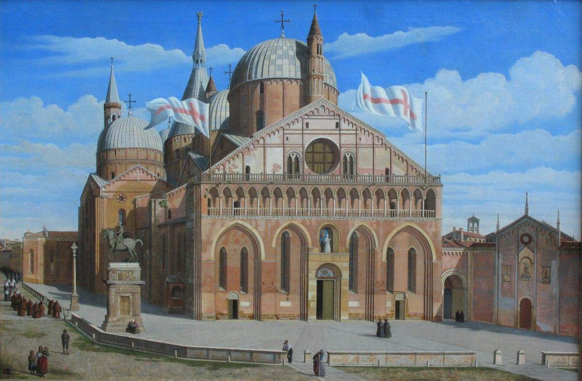 Padua, how the Basilica of St. Anthony has been represented over the centuries: an exhibition at the Antonian Museum. Photos