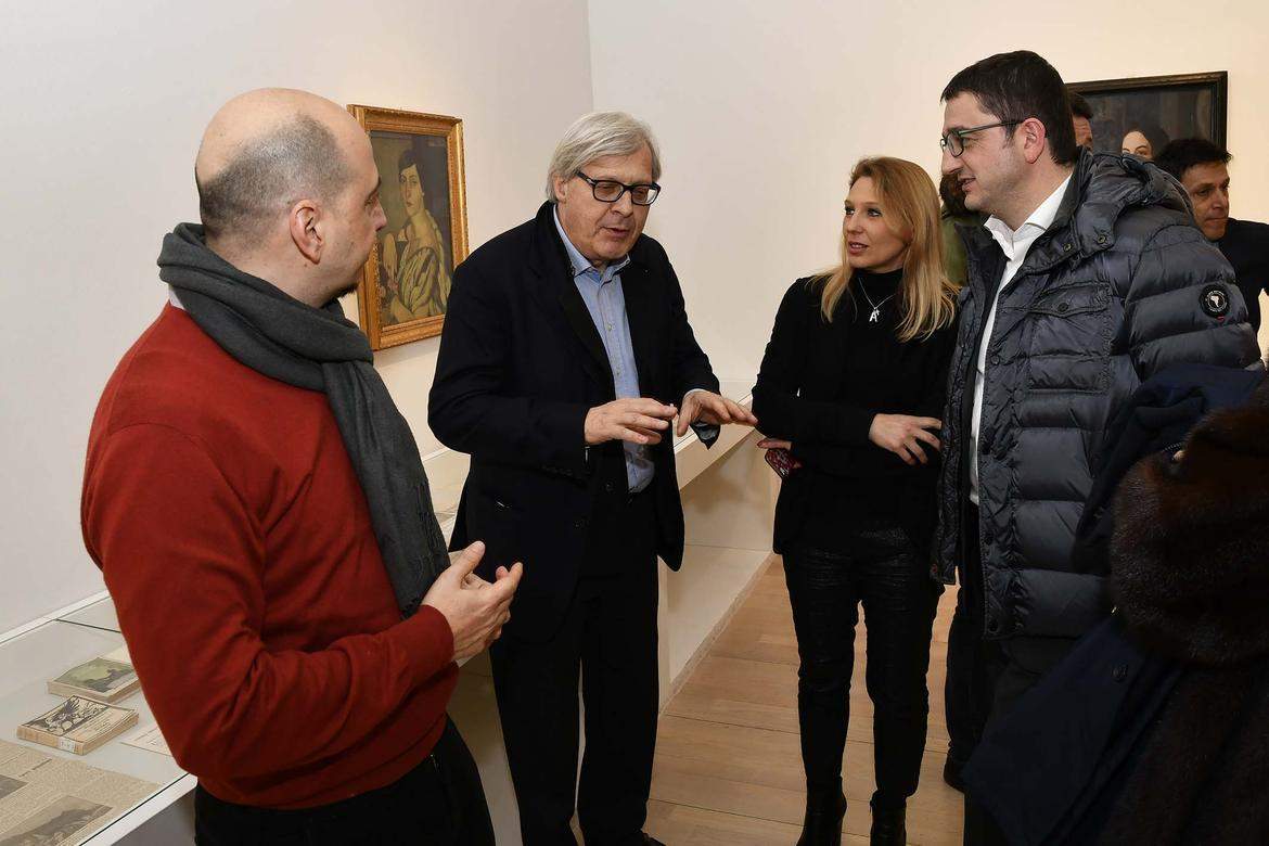 Sgarbi is the new president of the Mart in Rovereto. His appointment at no charge