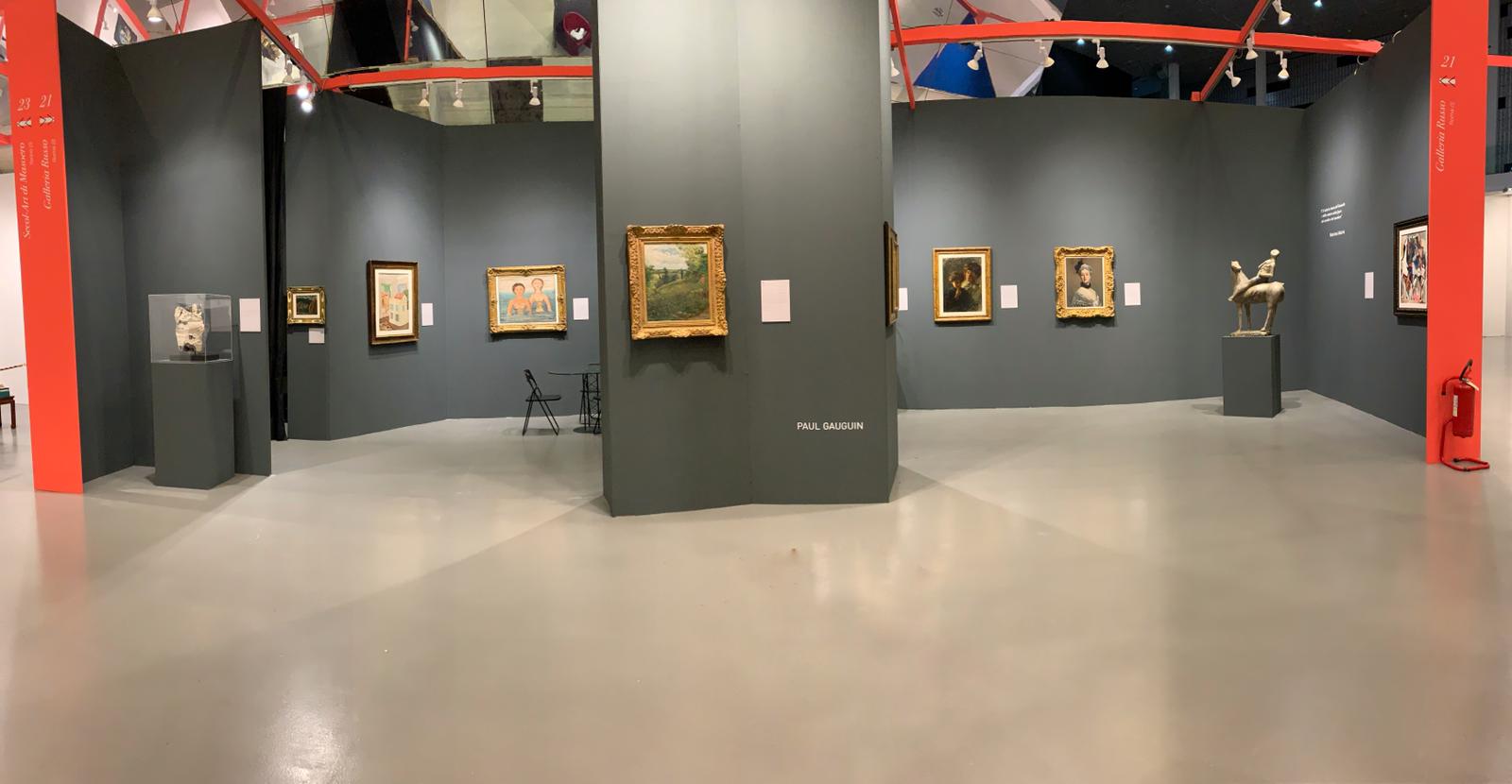 Lo stand di Russo a Flashback 2019 Lo stand di Russo a Flashback 2019