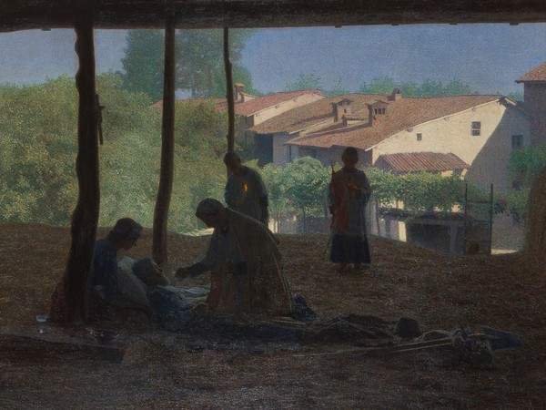 Pellizza da Volpedo: before the exhibition in the city at Christmas, a preview in Milan