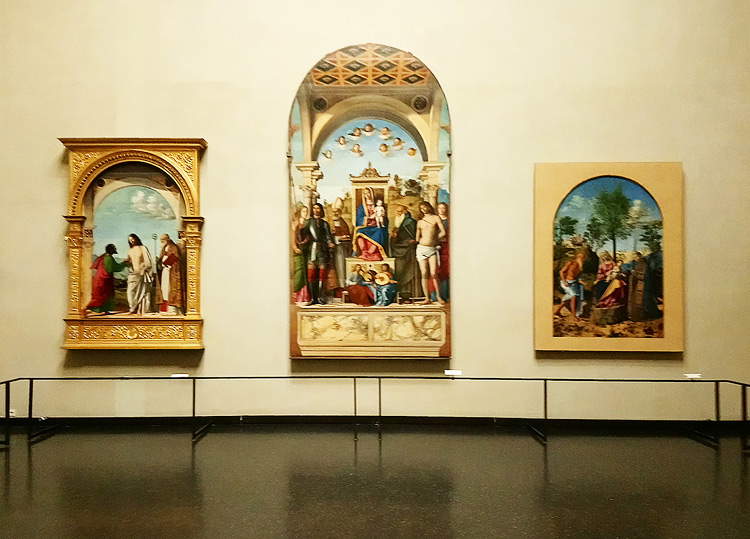 Una sala delle Gallerie dell'Accademia di Venezia