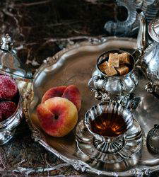 What were the habits of eighteenth-eighteenth century nobles: precious silverware from Palazzo d'Arco on display in Mantua