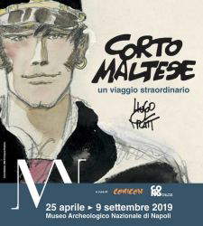At the MANN in Naples, Corto Maltese and its author, Hugo Pratt, paid tribute in an exhibition