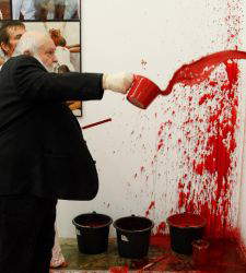 Mantua, Nitsch exhibition starts despite controversy and boycott attempts