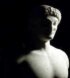 The Kouros of Lentinoi, a jewel of Greek Sicilian statuary, on display in Catania