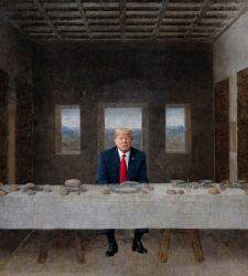 ¿Qué pasa si Trump y Kim Jong-un entran en la historia del arte? Papeschi y Ferrigno en Palermo dan la respuesta