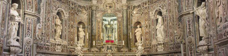 Un morceau de baroque napolitain dans les Pouilles: le Cappellone di San Cataldo de la cath&eacute;drale de Tarente