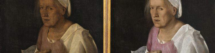 Giorgione's "Old Woman" before and after. All about the restoration of the Venetian masterpiece