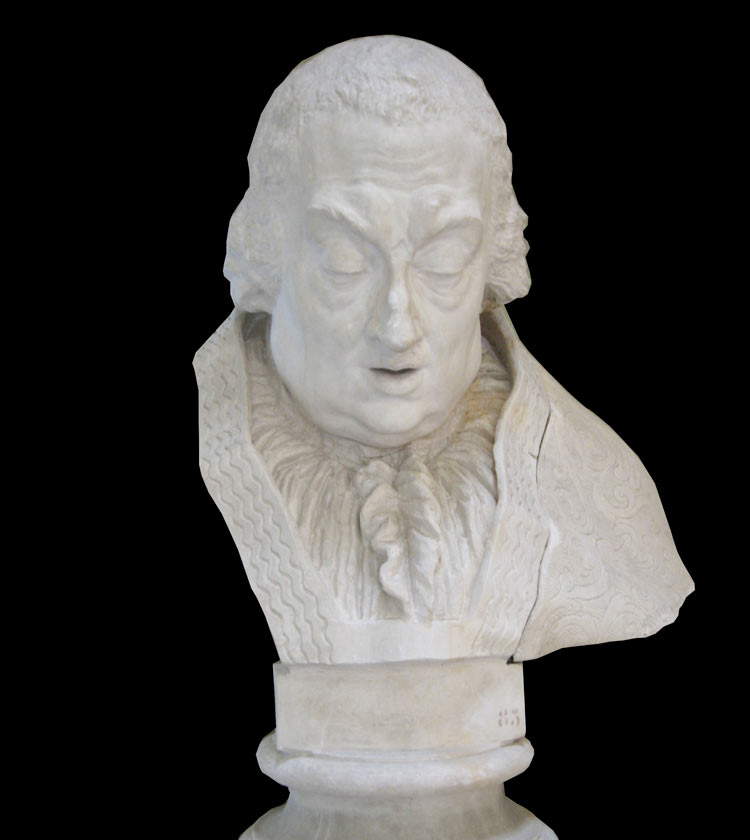 Antonio Canova, Buste de Clément XIII (postérieur à 1792 ; plâtre, 131 x 91 x 80 cm ; Carrare, Accademia di Belle Arti, inv. Ant. 83)