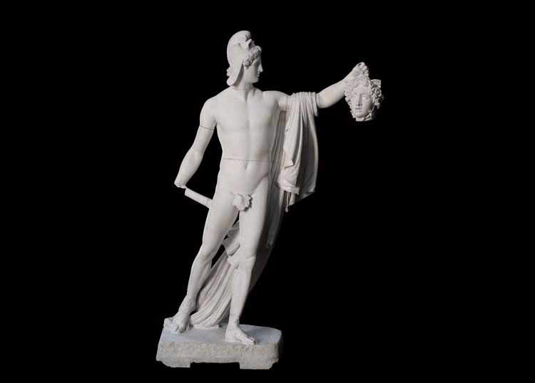 Antonio Canova, Persée triomphant (1806 ; plâtre, 230 × 130 × 90 cm ; Padoue, Palazzo Papafava, collection privée)