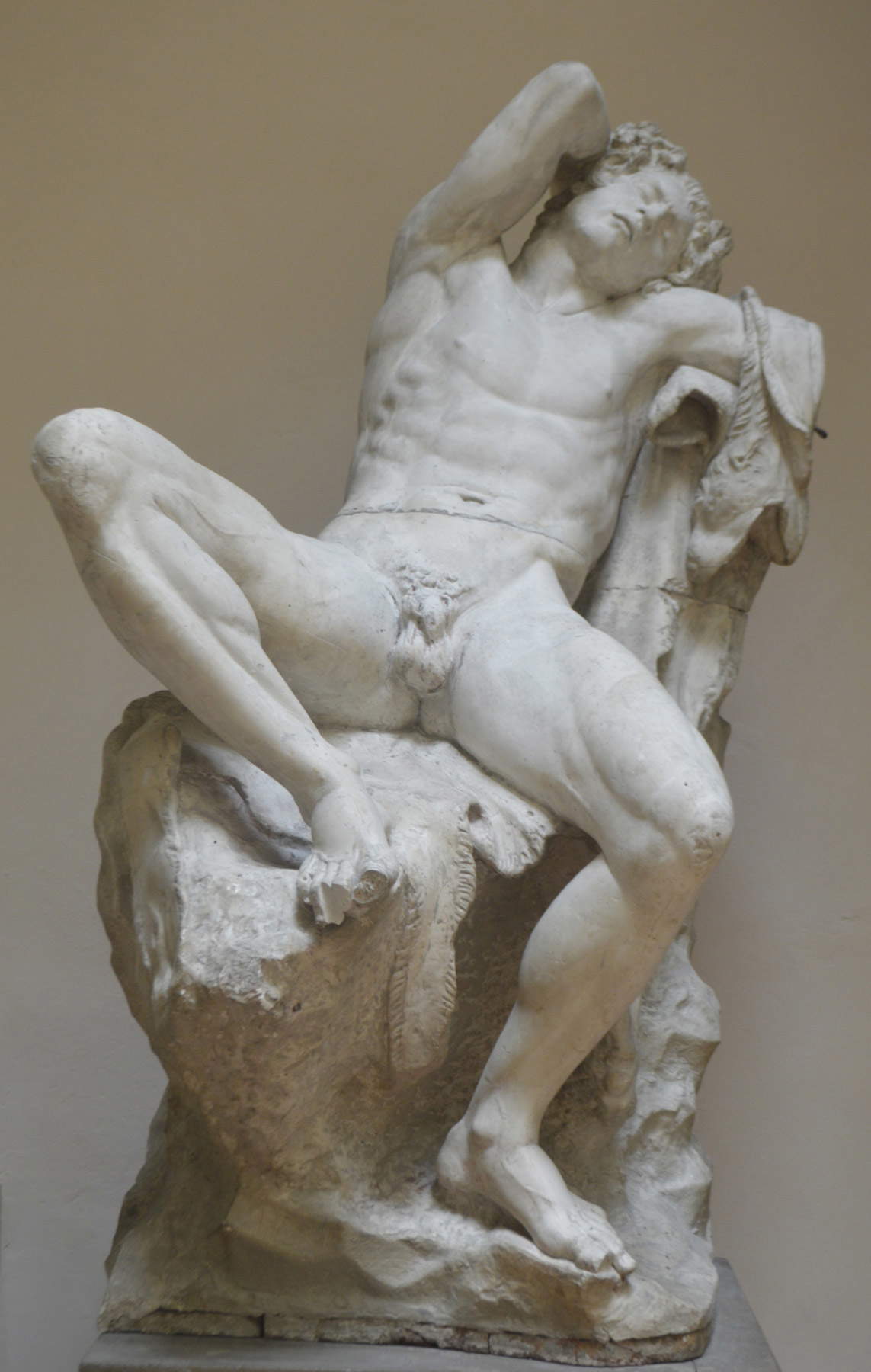 Mouleur romain, Fauno Barberini (avant 1811 ; plâtre, 200 x 130 x 130 cm ; Bologne, Accademia di Belle Arti di Bologna - Patrimonio Storico). Photo de Luca Marzocchi